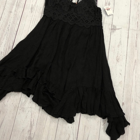 Free People FP One Adella Slip Mini Dress Crochet - Picture 3 of 9